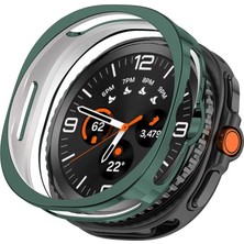 Microcase Samsung Galaxy Watch 8 Classic 46MM Önü Açık Tasarım Rubber Silikon Kılıf - AL3172