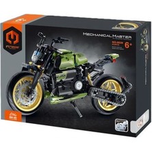 Sunman Im. Master NO.6836 Motosiklet Yeşil LEGO Yapım Seti 572 Parça 6+