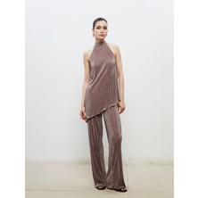 Lc Waikiki Yeni Sezon Beli Lastikli Dokulu Kadın Pantolon