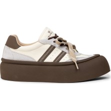 Deery Kadın Bej Sneaker Ayakkabı - E8004ZBEJC01
