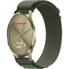 Garmin Vivomove Luxe , Style , Trend , Hr ile Uyumlu Kordon Alpine Loop Döngü Spor Kayış