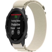 Garmin Forerunner 245 / 245 Music ile Uyumlu Kordon Alpine Loop Döngü Spor Kayış