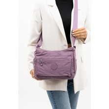 Sanmorris Marka Çok Cepli Suya Dayanıklı Buruşuk Kumaş Çapraz Çanta 4008