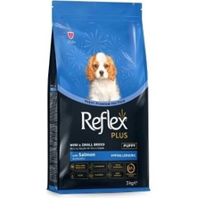 Reflex Plus Somonlu Mini ve Küçük Irk Yavru Köpek Maması 3 kg