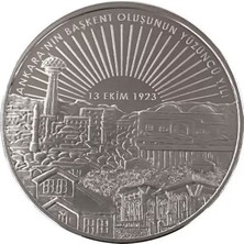 Agakulche Ankara'nın Başkent Oluşunun 100. Yılı Gümüş Sikke Coin