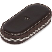 Tergan  Kahve Hakiki Deri Unisex Anahtarlık - S1AN00000096-A98