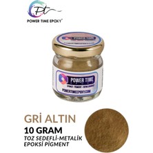 Power Time Epoxy Sedefli Metalik Toz Pigment Boya Epoksi Için 10 gr