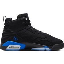 Nike Air Jordan Mvp Leather Basketball Shoes Hakiki Deri Unisex Basketbol Ayakkabısı Siyah