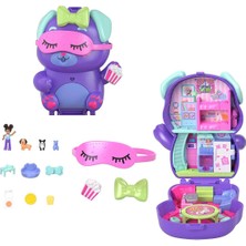 Polly Pocket ve Maceraları Kompakt Oyun Seti JFG56 - Göz Bantlı Köpek