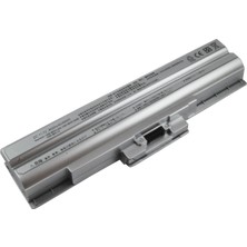 Retro Sony Vaio VGP-BPS13, VGP-BPS21 Notebook Bataryası - Silver - 6 Cell