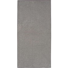 IKEA Toftbo Banyo Paspası Gri Beyaz 60 x 120 Cm