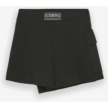 Bg Store Kız Çocuk Siyah Şort Etek