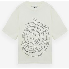 Bg Store Erkek Çocuk Kırık Beyaz Tshirt