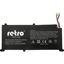 Retro NV-617690-2S Notebook Bataryası