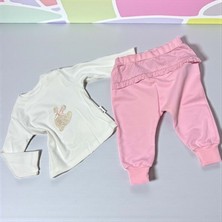 Tavşanlı Alt Üst Takım - Pembe - 18 Ay Pembe