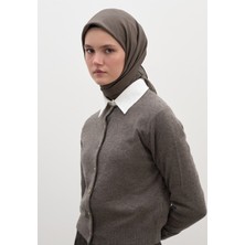 Pamuk Viskon Eşarp Duman