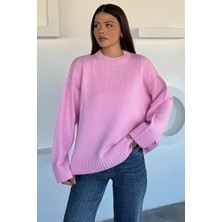 Kadın Bisklet Yaka Triko Kazak P-00018507