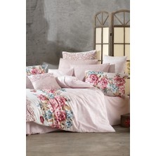 Grande Çift Kişilik Nevresim Takımı Pudra