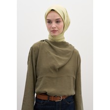 Pamuk Viskon Eşarp Ihlamur