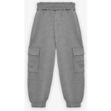 Bg Store Kız Çocuk Gri Eşofman Altı