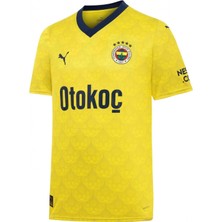 Puma 772008-04 Fsk Away 23/24 Kadın Forma Sarı-Lacivert