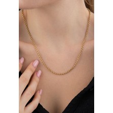 14 Ayar Altın Doch Zincir Kolye 2.80 mm