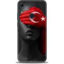 Huawei Honor 8A Kılıf Hd Baskılı Kılıf + Nano Tam Kaplayan Ekran Koruyucu 246