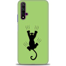 Huawei Nova 5t Kılıf Hd Baskılı Kılıf + Nano Tam Kaplayan Ekran Koruyucu 65