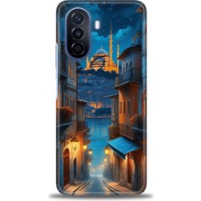 Huawei Nova Y70 Kılıf Hd Baskılı Kılıf + Nano Tam Kaplayan Ekran Koruyucu 221