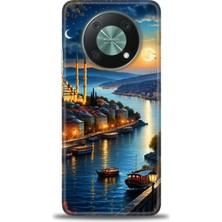 Huawei Nova Y90 Kılıf Hd Baskılı Kılıf + Nano Tam Kaplayan Ekran Koruyucu 222