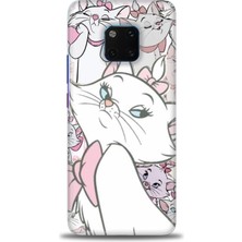 Huawei Mate 20 Pro Kılıf Hd Baskılı Kılıf + Nano Tam Kaplayan Ekran Koruyucu 216