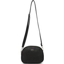 GÖNDERİ Kadın Siyah  Uzun Askılı Omuz Çantası