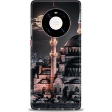 Huawei Mate 40 Pro Kılıf Hd Baskılı Kılıf + Nano Tam Kaplayan Ekran Koruyucu 230