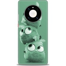 Huawei Mate 40 Pro Kılıf Hd Baskılı Kılıf + Nano Tam Kaplayan Ekran Koruyucu 367