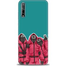 Huawei P Smart S Kılıf Hd Baskılı Kılıf + Nano Tam Kaplayan Ekran Koruyucu 290