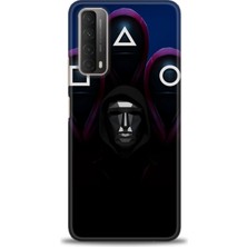 Huawei P Smart 2021 Kılıf Hd Baskılı Kılıf + Nano Tam Kaplayan Ekran Koruyucu 283