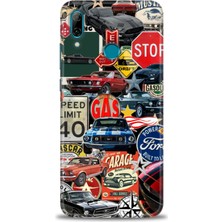 Huawei P Smart 2019 Kılıf Hd Baskılı Kılıf + Nano Tam Kaplayan Ekran Koruyucu 482