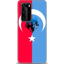 Huawei P40 Pro Kılıf Hd Baskılı Kılıf + Nano Tam Kaplayan Ekran Koruyucu 462