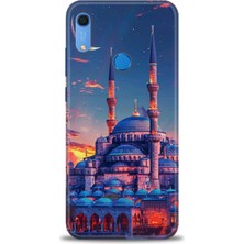 Huawei Y6S Kılıf Hd Baskılı Kılıf + Nano Tam Kaplayan Ekran Koruyucu 227