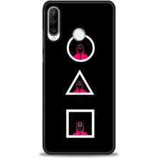 Huawei P30 Lite Kılıf Hd Baskılı Kılıf + Nano Tam Kaplayan Ekran Koruyucu 285