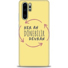 Huawei P30 Pro Kılıf Hd Baskılı Kılıf + Nano Tam Kaplayan Ekran Koruyucu 167