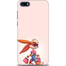 Huawei Y5 2018 Kılıf Hd Baskılı Kılıf + Nano Tam Kaplayan Ekran Koruyucu 404