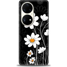 Huawei P50 Pro Kılıf Hd Baskılı Kılıf + Nano Tam Kaplayan Ekran Koruyucu 133