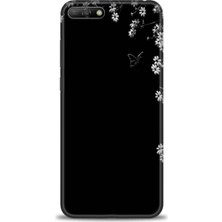 Huawei Y6 2018 Kılıf Hd Baskılı Kılıf + Nano Tam Kaplayan Ekran Koruyucu 140