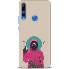 Huawei Y9 Prime 2019 Kılıf Hd Baskılı Kılıf + Nano Tam Kaplayan Ekran Koruyucu 286