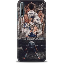 Huawei Y8P Kılıf Hd Baskılı Kılıf + Nano Tam Kaplayan Ekran Koruyucu 10