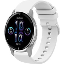 Garmin Venu2 Plus ile Uyumlu Kordon Jel Silikon Tokalı Kayış