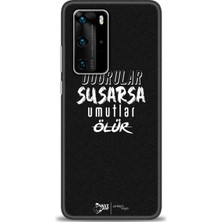 Huawei P40 Pro Kılıf Hd Baskılı Kılıf + Nano Tam Kaplayan Ekran Koruyucu 395