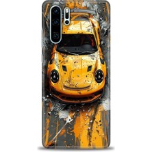 Huawei P30 Pro Kılıf Hd Baskılı Kılıf + Nano Tam Kaplayan Ekran Koruyucu 104