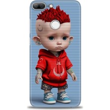 Huawei Honor 9 Lite Kılıf Hd Baskılı Kılıf + Nano Tam Kaplayan Ekran Koruyucu 242